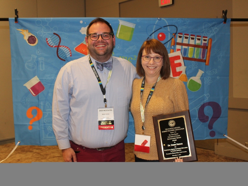 Debbie French - Distinguished Service Don Bailey College/University Award